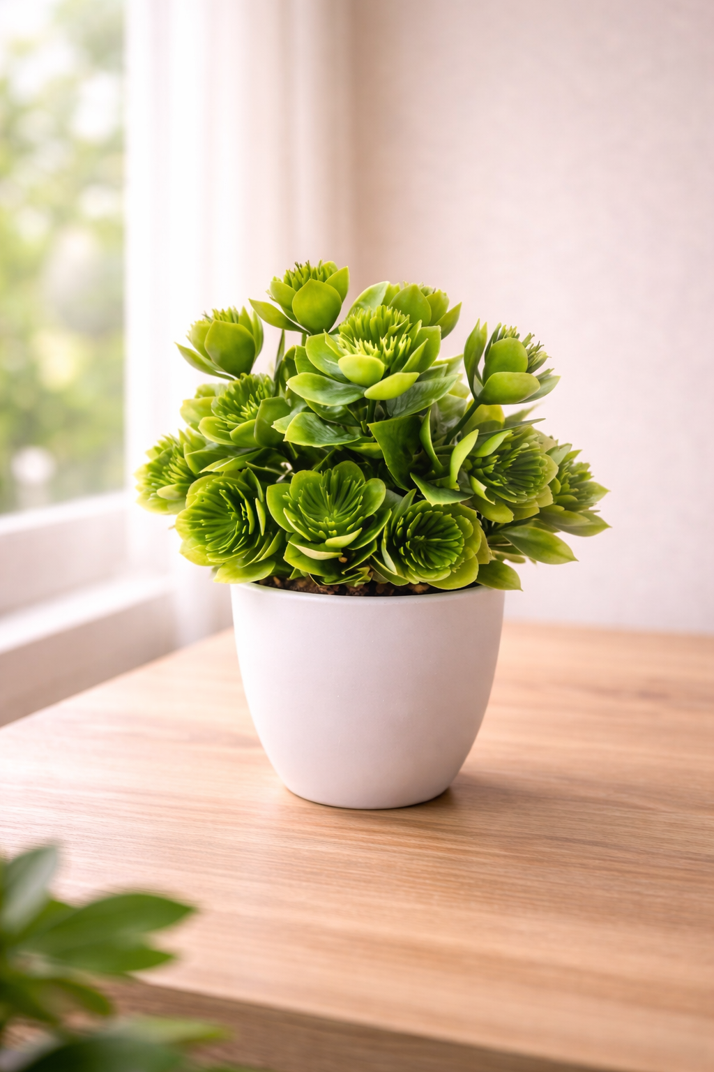 Luxury Artificial Flower Bonsai with Elegant Vase