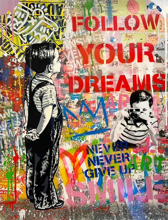 Street Soul — Urban Graffiti Art Print