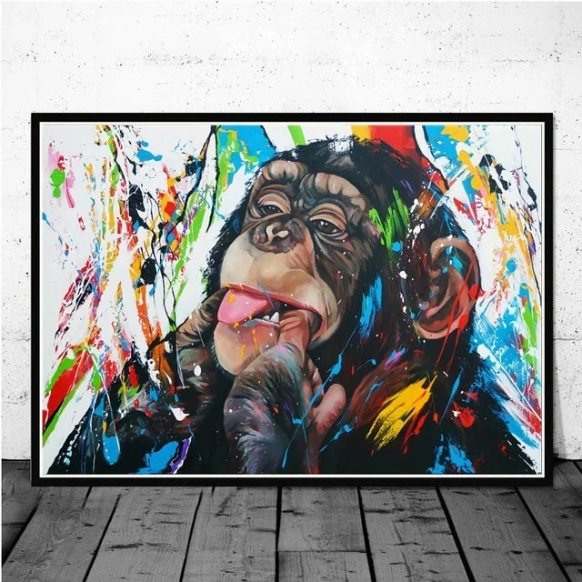 Urban Jungle — Pop Art Canvas Print