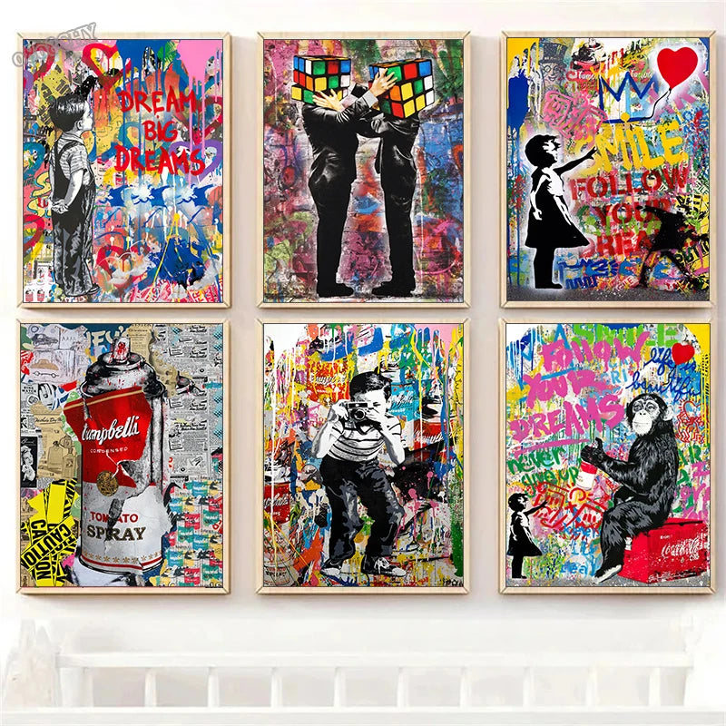 Street Soul — Urban Graffiti Art Print