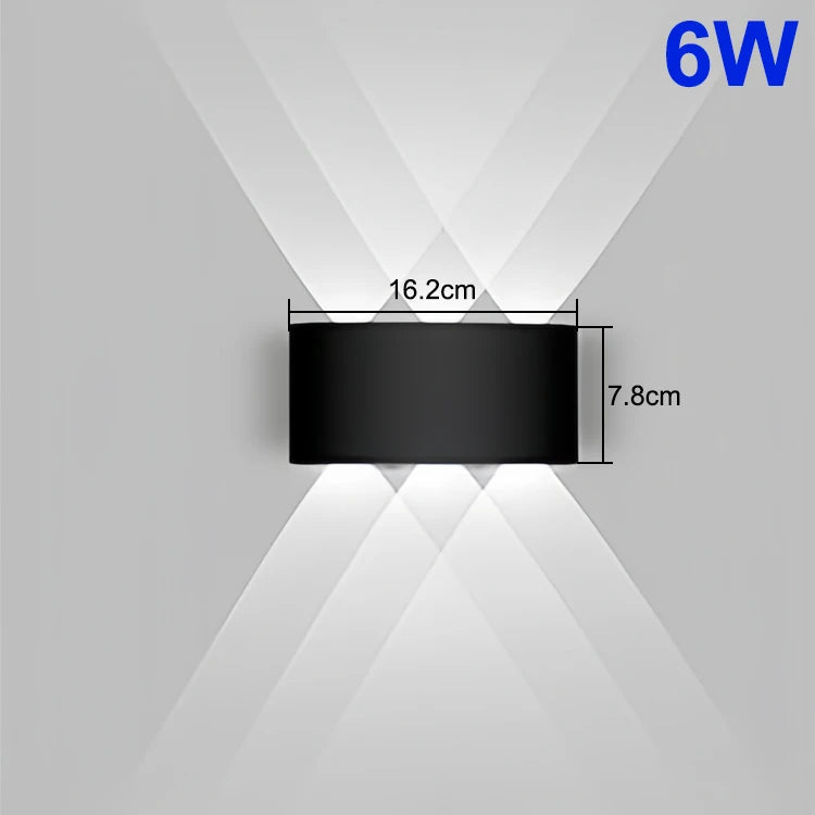 Up & Down LED Wall Light – Modern Waterproof Wall Lamp