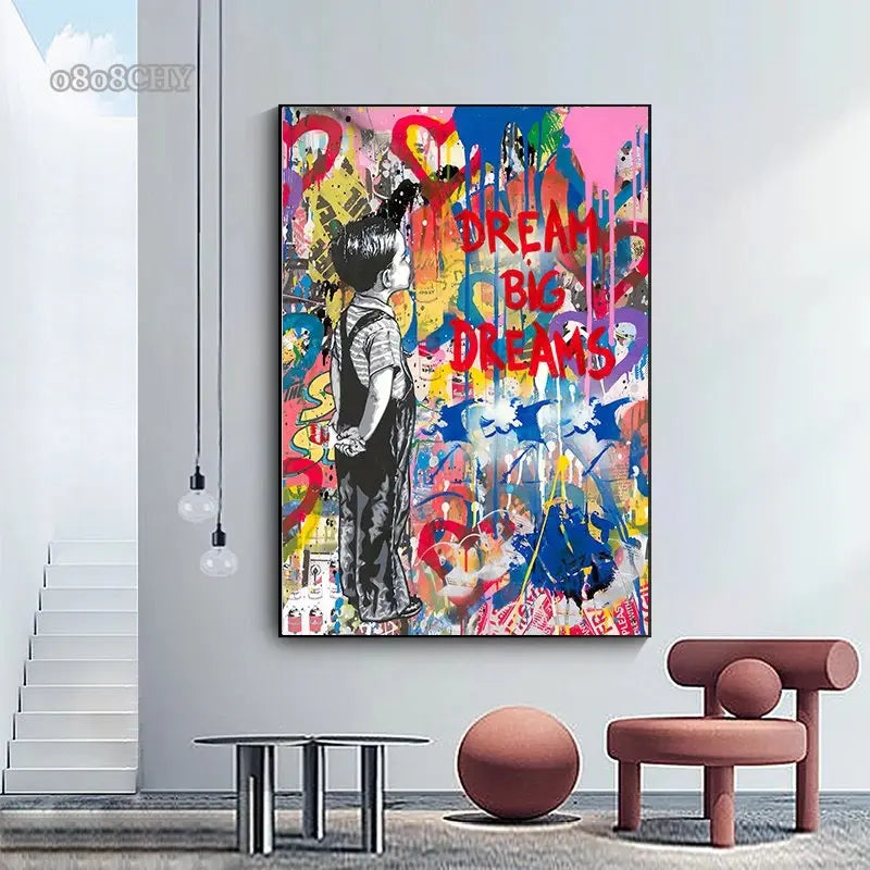 Street Soul — Urban Graffiti Art Print