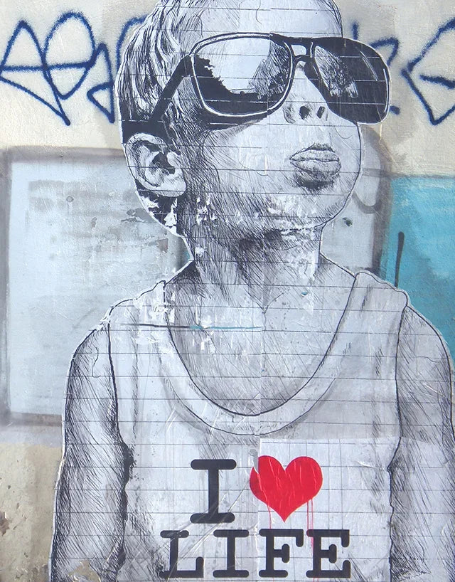 Street Soul — Urban Graffiti Art Print