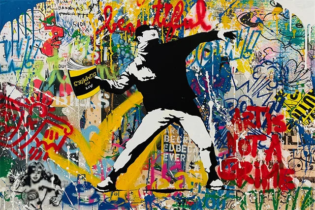 Street Soul — Urban Graffiti Art Print