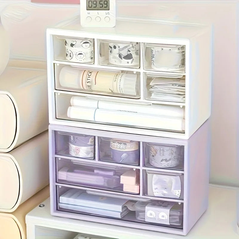 Compact Plastic Storage Cabinet