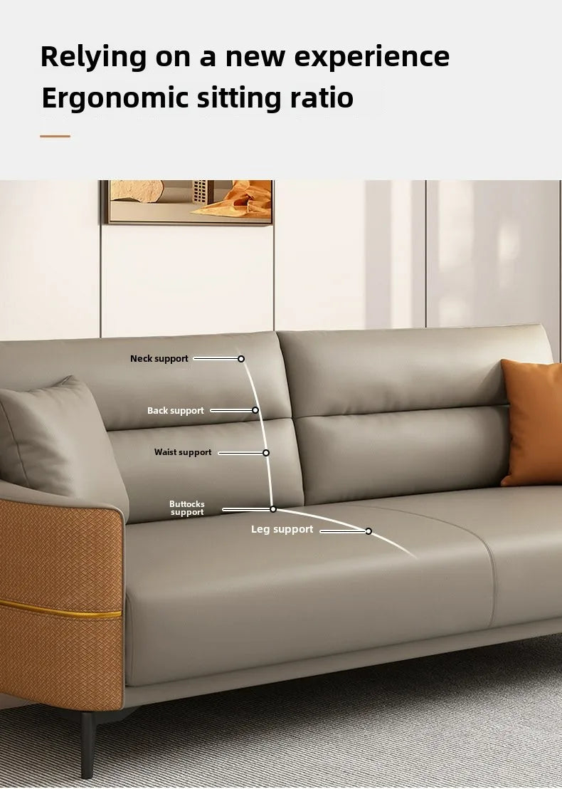 Modern Two-Seat Office Sofa