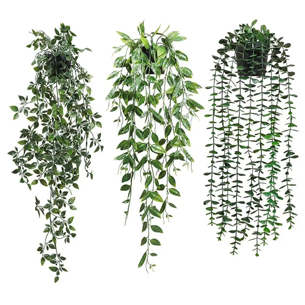Artificial Hanging Plants with Pot