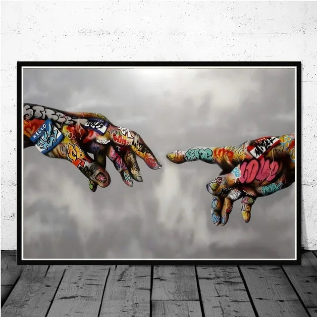 Urban Jungle — Pop Art Canvas Print