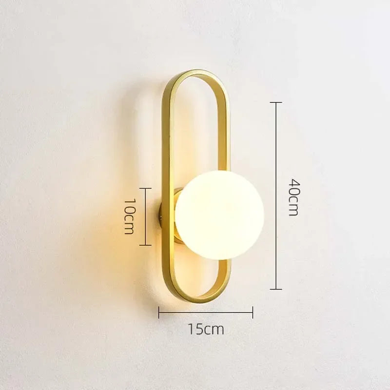 Luxury LED Wall Sconce – Modern Up & Down Decorative Wall Light