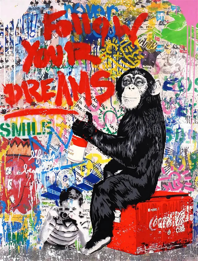 Street Soul — Urban Graffiti Art Print