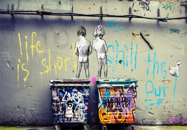 Street Soul — Urban Graffiti Art Print