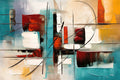 Classic Abstract Oil Canvas Print – Matte Wall Art