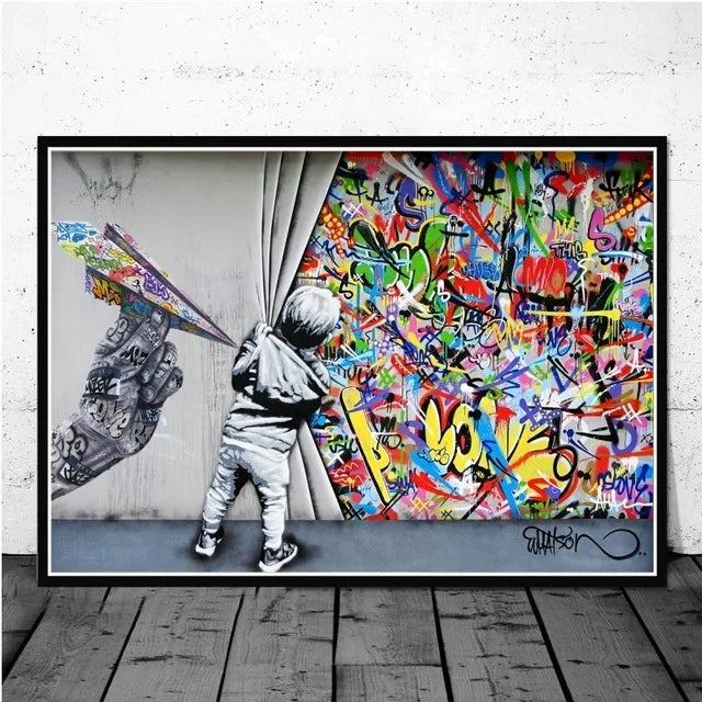 Urban Jungle — Pop Art Canvas Print