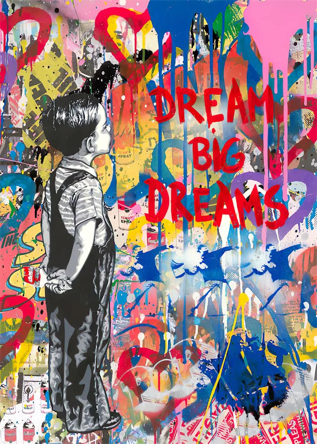 Street Soul — Urban Graffiti Art Print