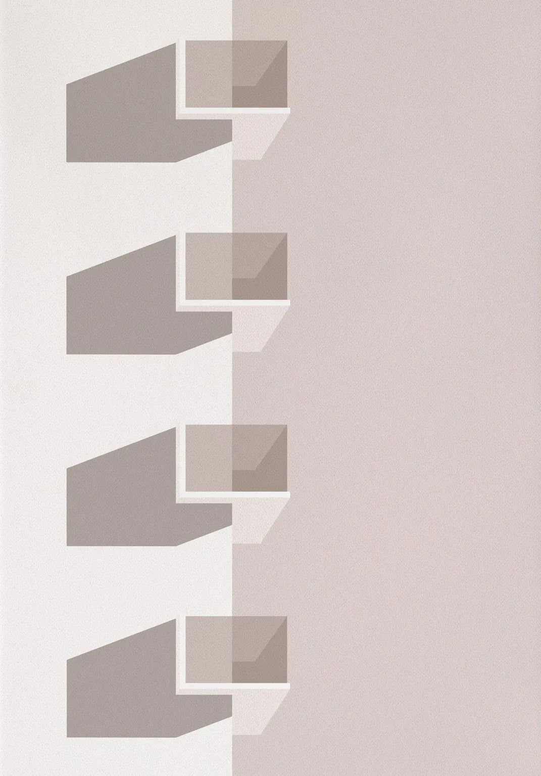 The Mediterranean — Minimalist Architecture Canvas