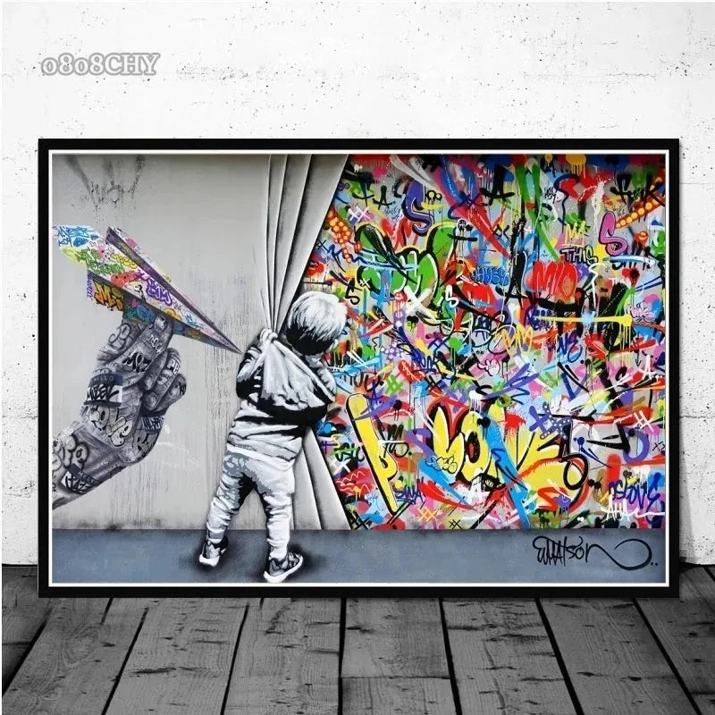 Urban Jungle — Pop Art Canvas Print