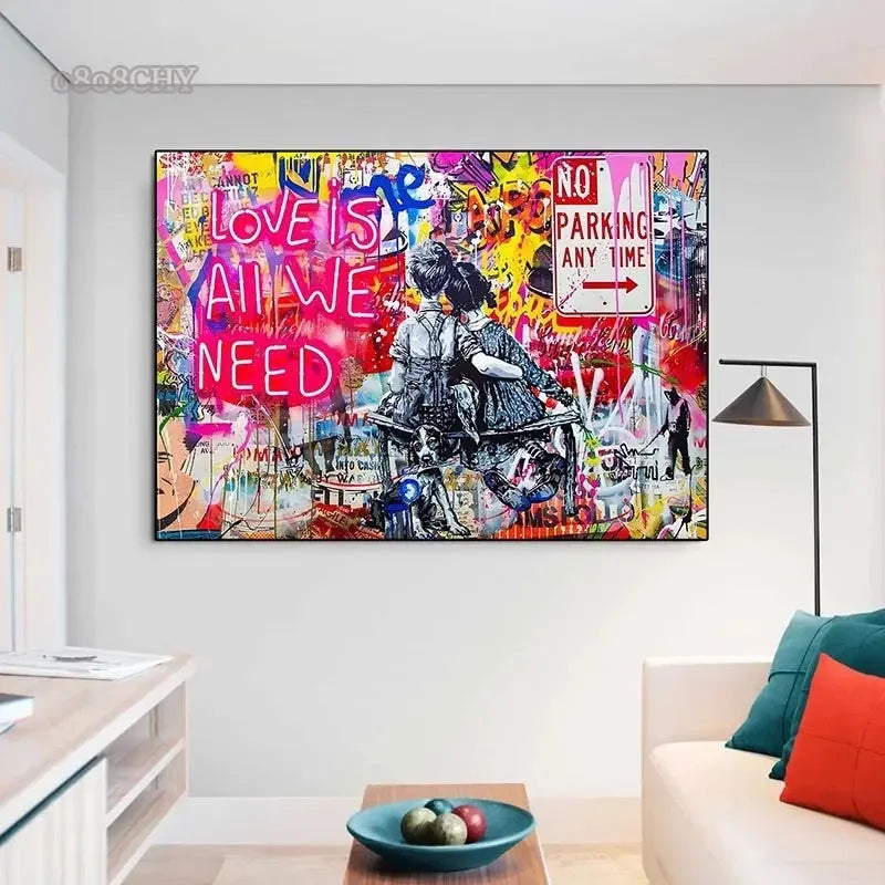 Street Soul — Urban Graffiti Art Print
