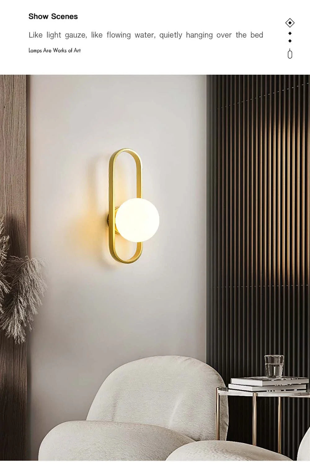 Luxury LED Wall Sconce – Modern Up & Down Decorative Wall Light