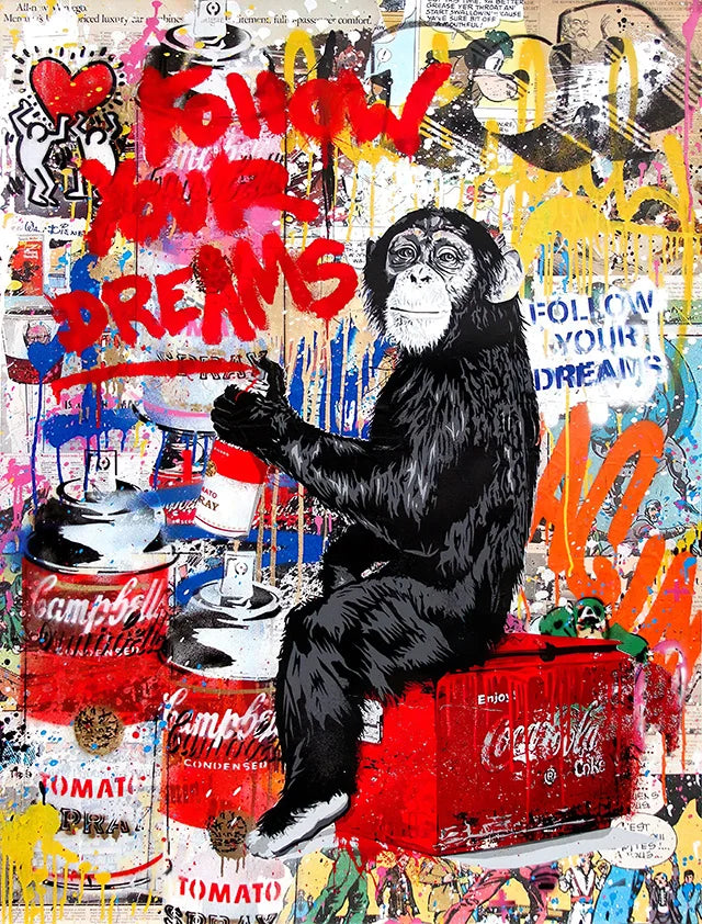 Street Soul — Urban Graffiti Art Print