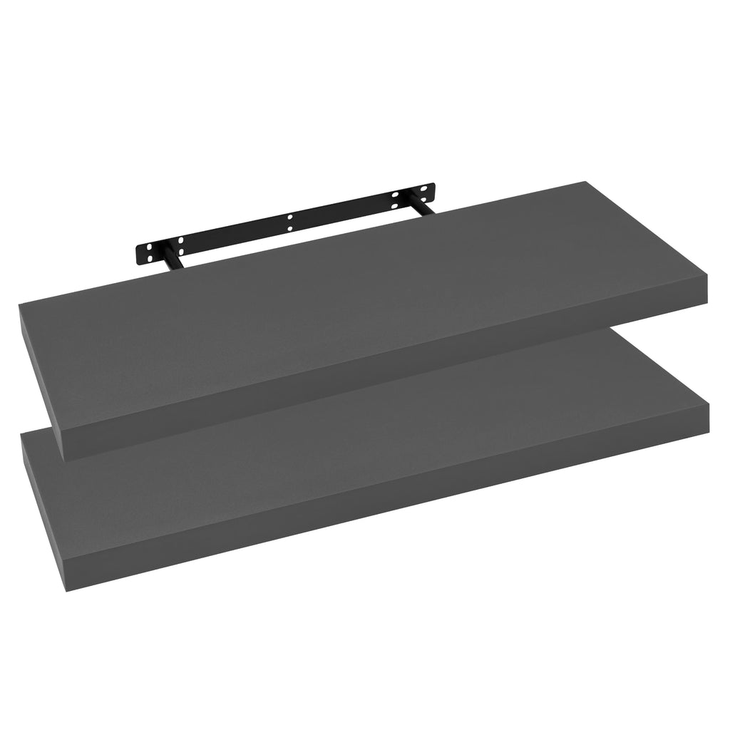 Modern Wall-Mounted Wooden Shelf