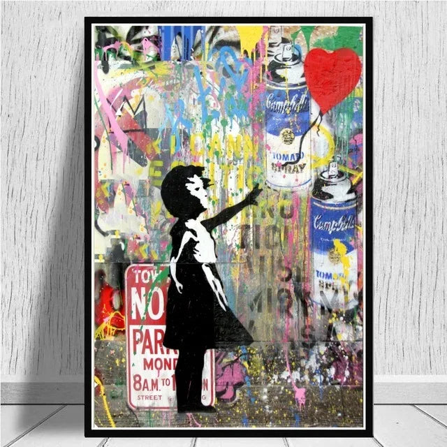 Urban Jungle — Pop Art Canvas Print