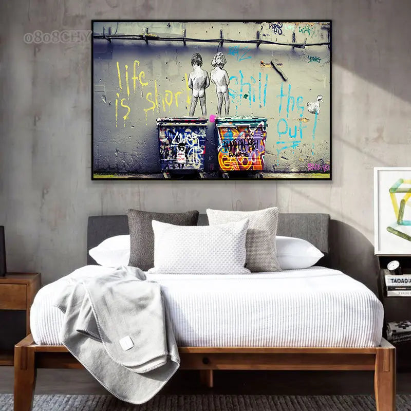 Street Soul — Urban Graffiti Art Print