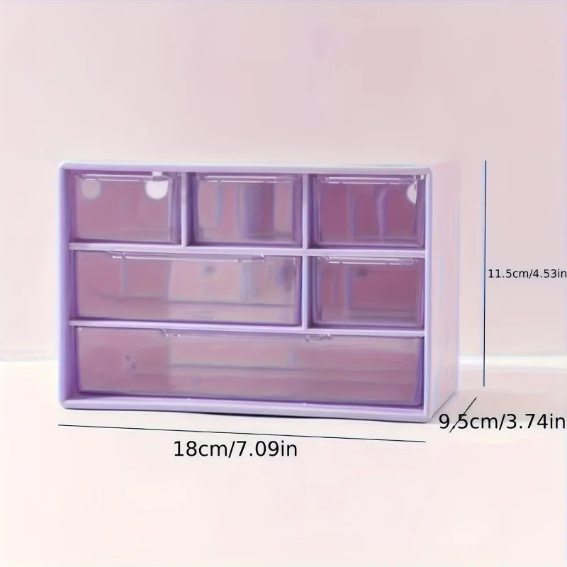 Compact Plastic Storage Cabinet