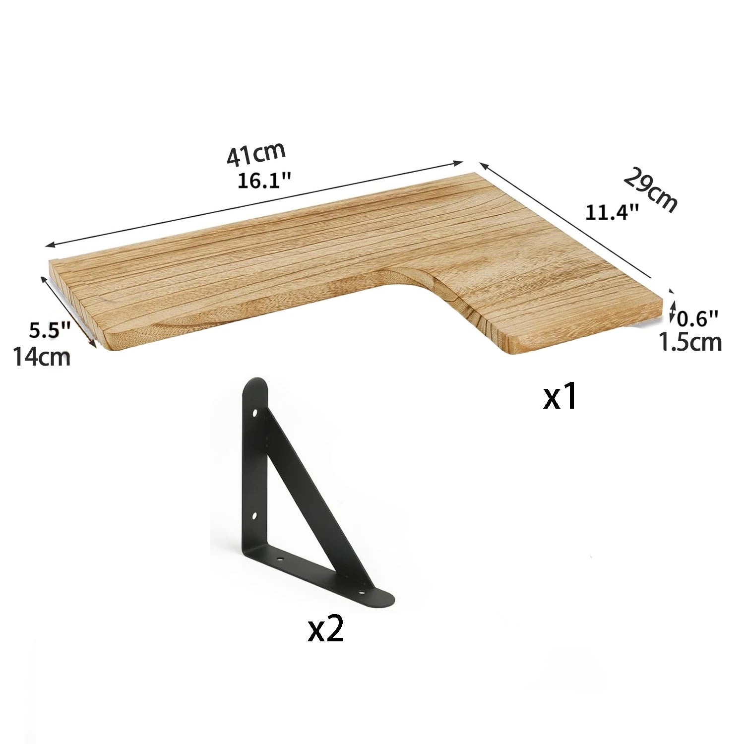 Multi-Purpose Wooden Storage Rack