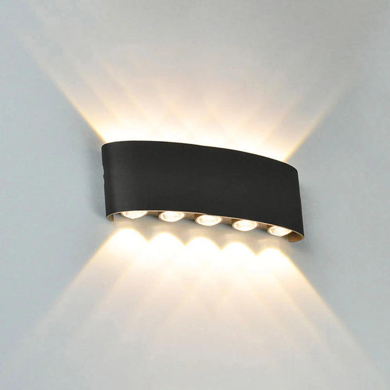 Up & Down LED Wall Light – Modern Waterproof Wall Lamp