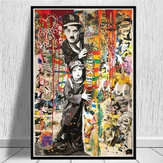 Urban Jungle — Pop Art Canvas Print