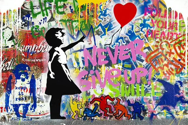 Street Soul — Urban Graffiti Art Print