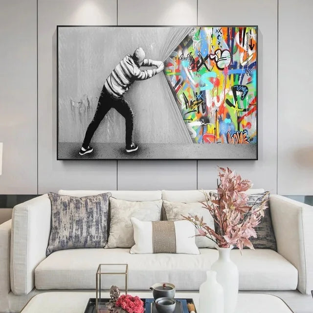 Urban Jungle — Pop Art Canvas Print
