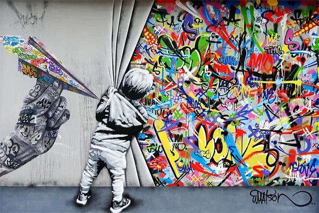 Street Soul — Urban Graffiti Art Print