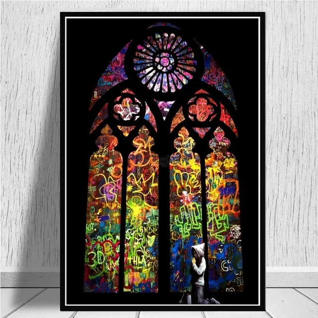 Urban Jungle — Pop Art Canvas Print