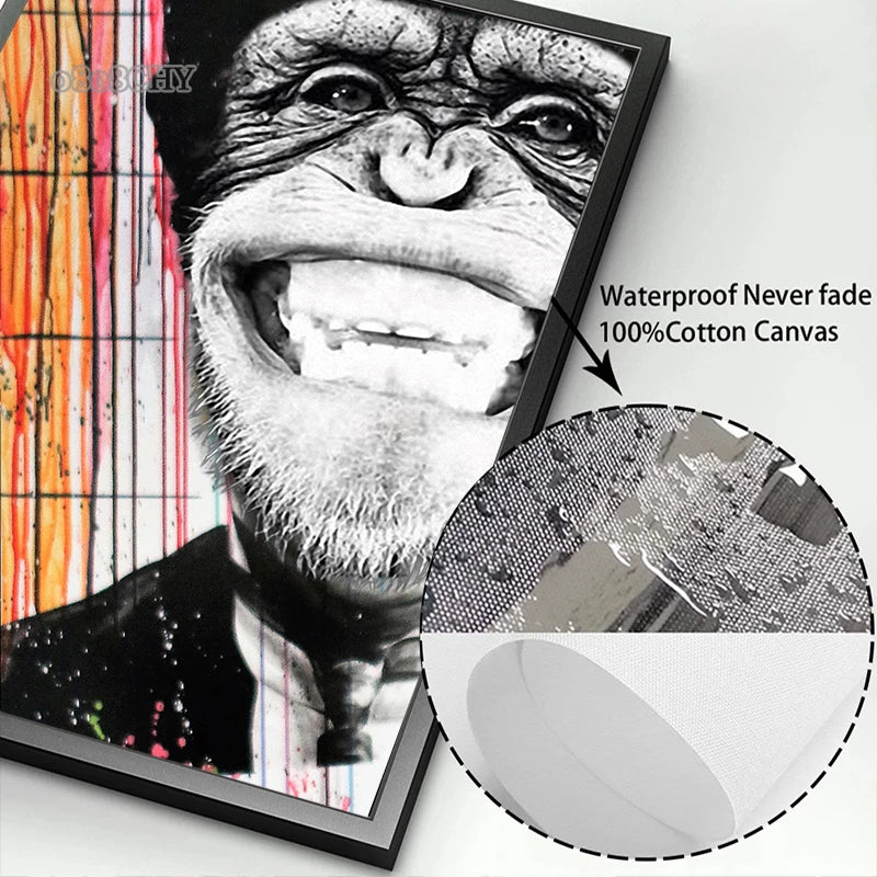 Urban Jungle — Pop Art Canvas Print