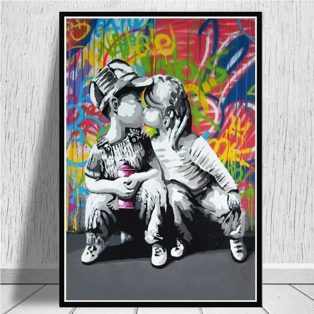 Urban Jungle — Pop Art Canvas Print