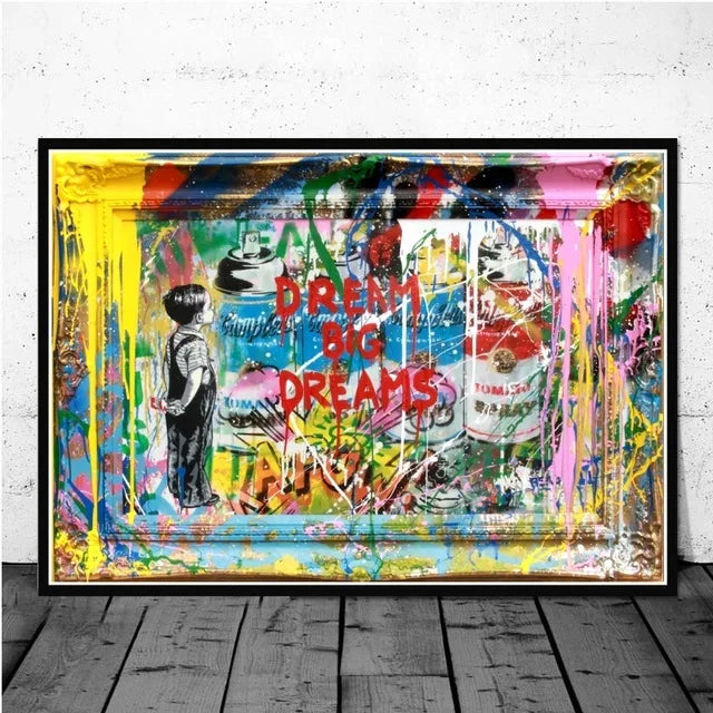 Urban Jungle — Pop Art Canvas Print