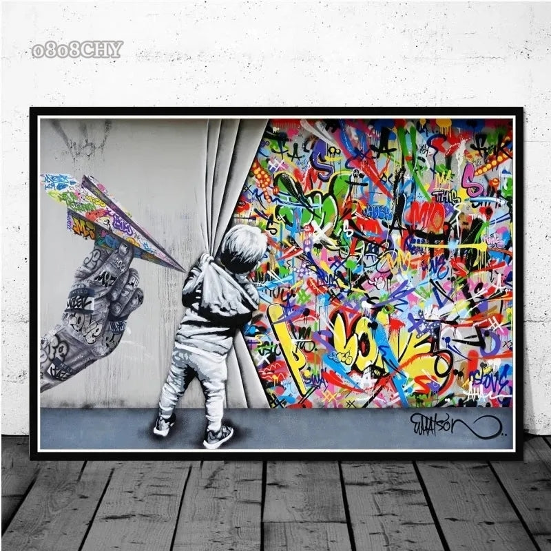 Urban Jungle — Pop Art Canvas Print