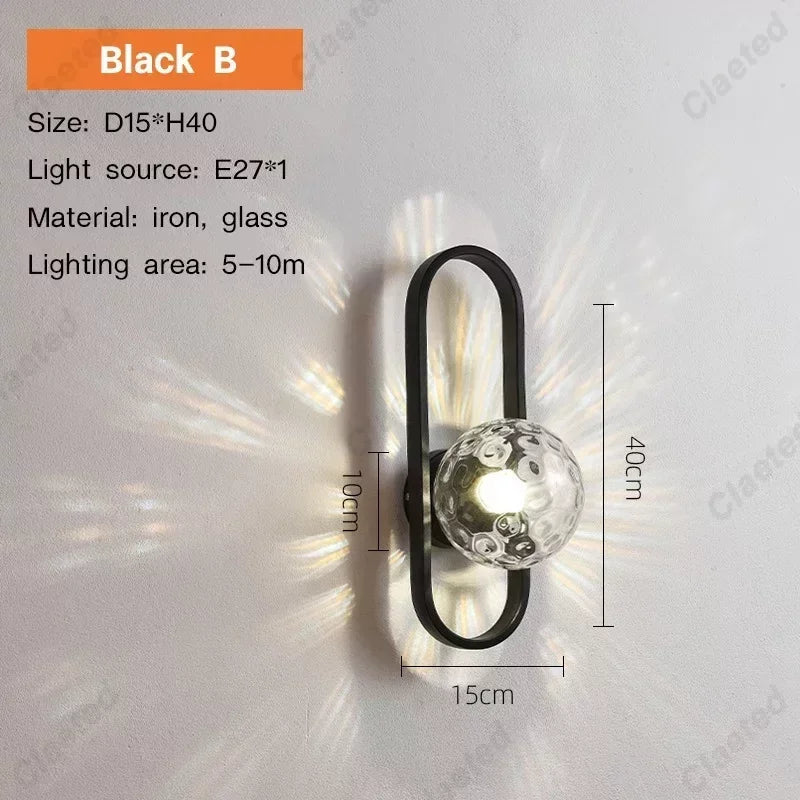 Luxury LED Wall Sconce – Modern Up & Down Decorative Wall Light