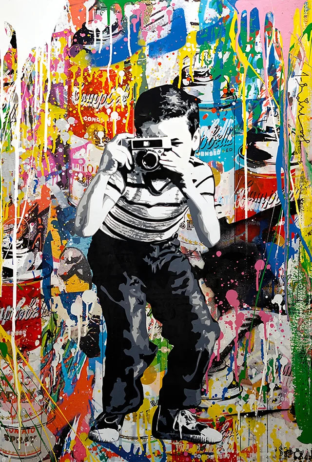 Street Soul — Urban Graffiti Art Print