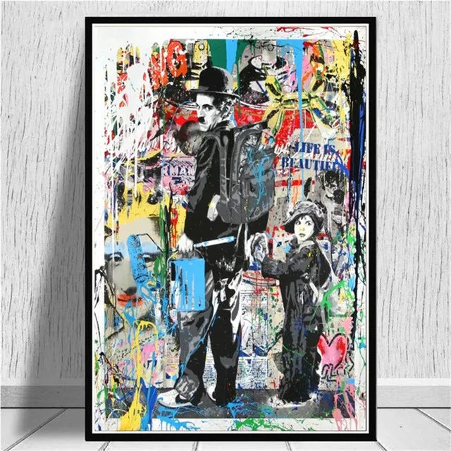 Urban Jungle — Pop Art Canvas Print