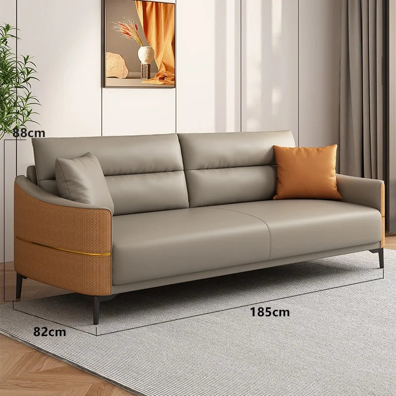Modern Two-Seat Office Sofa