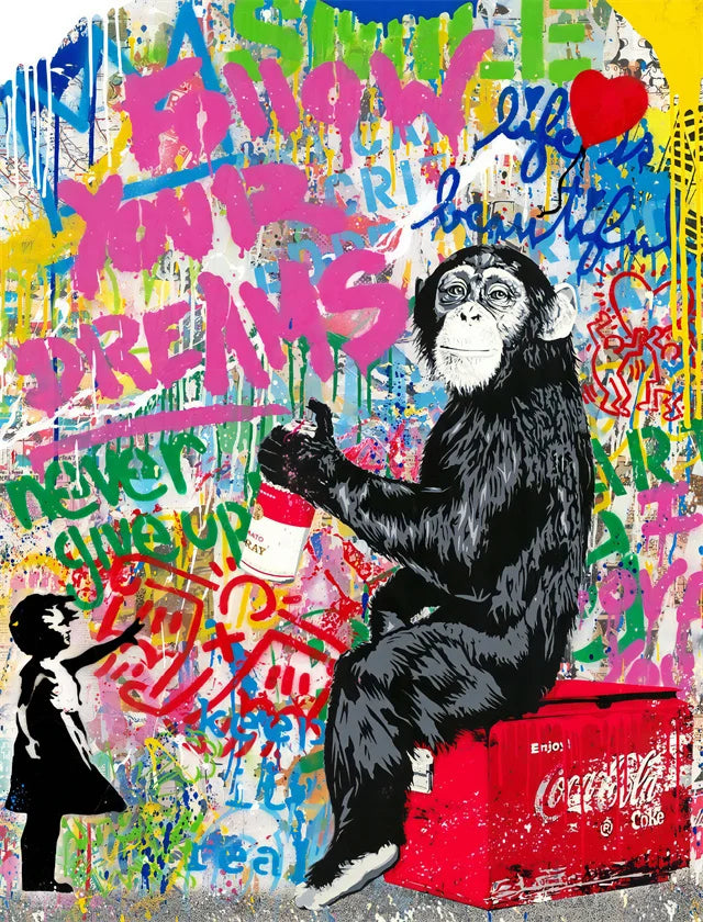 Street Soul — Urban Graffiti Art Print